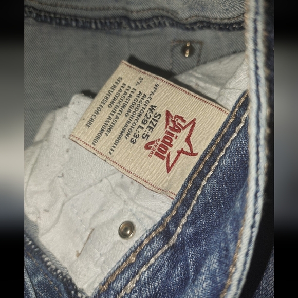 LA Idol Distressed Bling Jeans - Picture 6 of 6